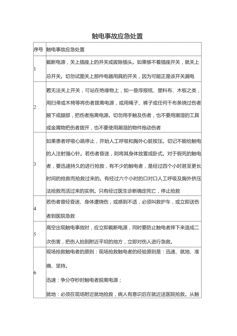 触电事故应急处置.docx_第1页