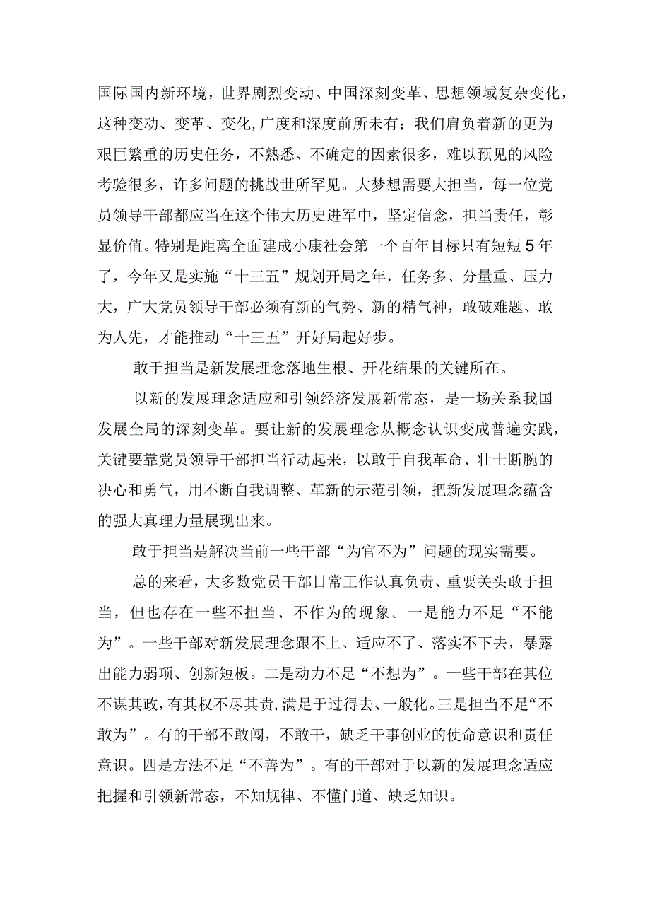 “不担当不作为”专项整治行动心得体会6篇.docx_第3页