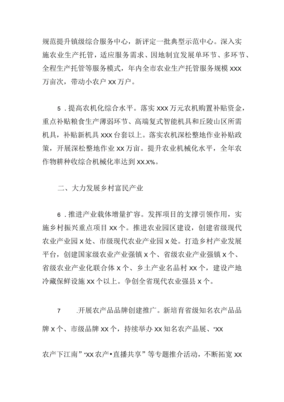 农业农村局2023年重点工作任务总结例文.docx_第2页