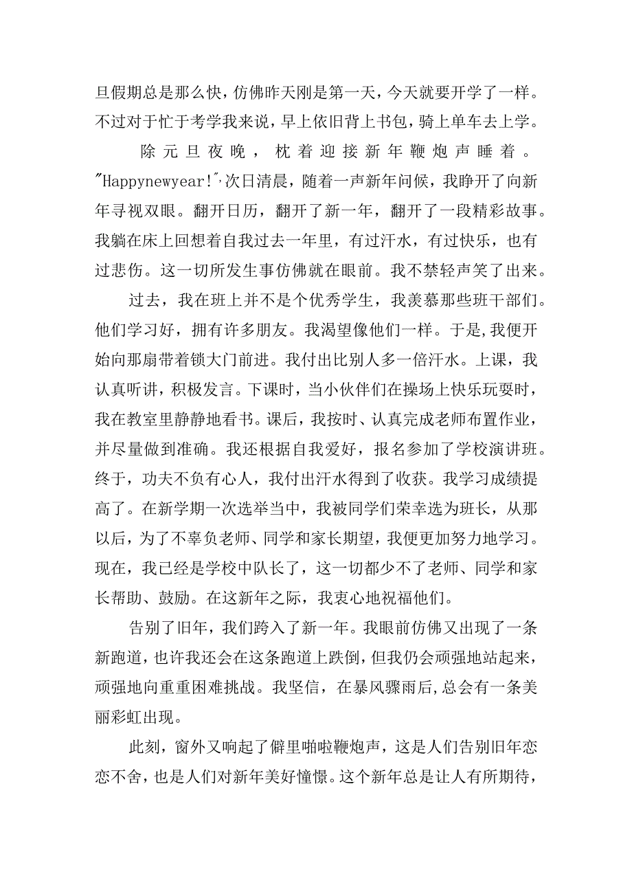 关于元旦节的征文精选六篇.docx_第2页