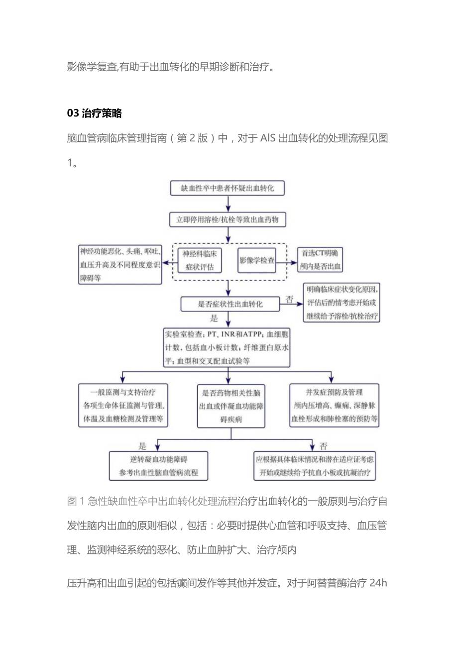 2023脑梗死后出血转化处理及处理流程及治疗策略.docx_第3页