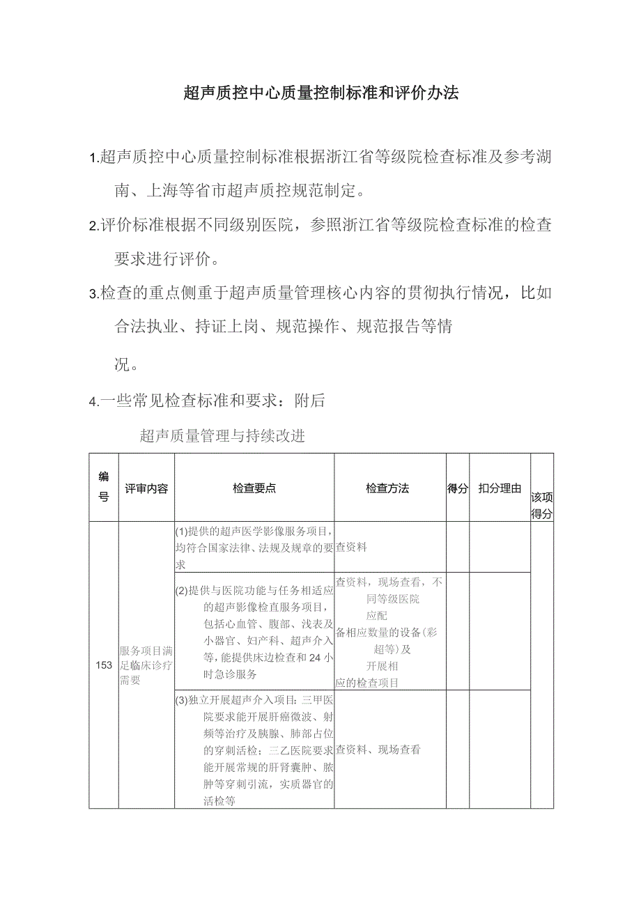 超声质控中心质量控制标准和评价办法.docx_第1页