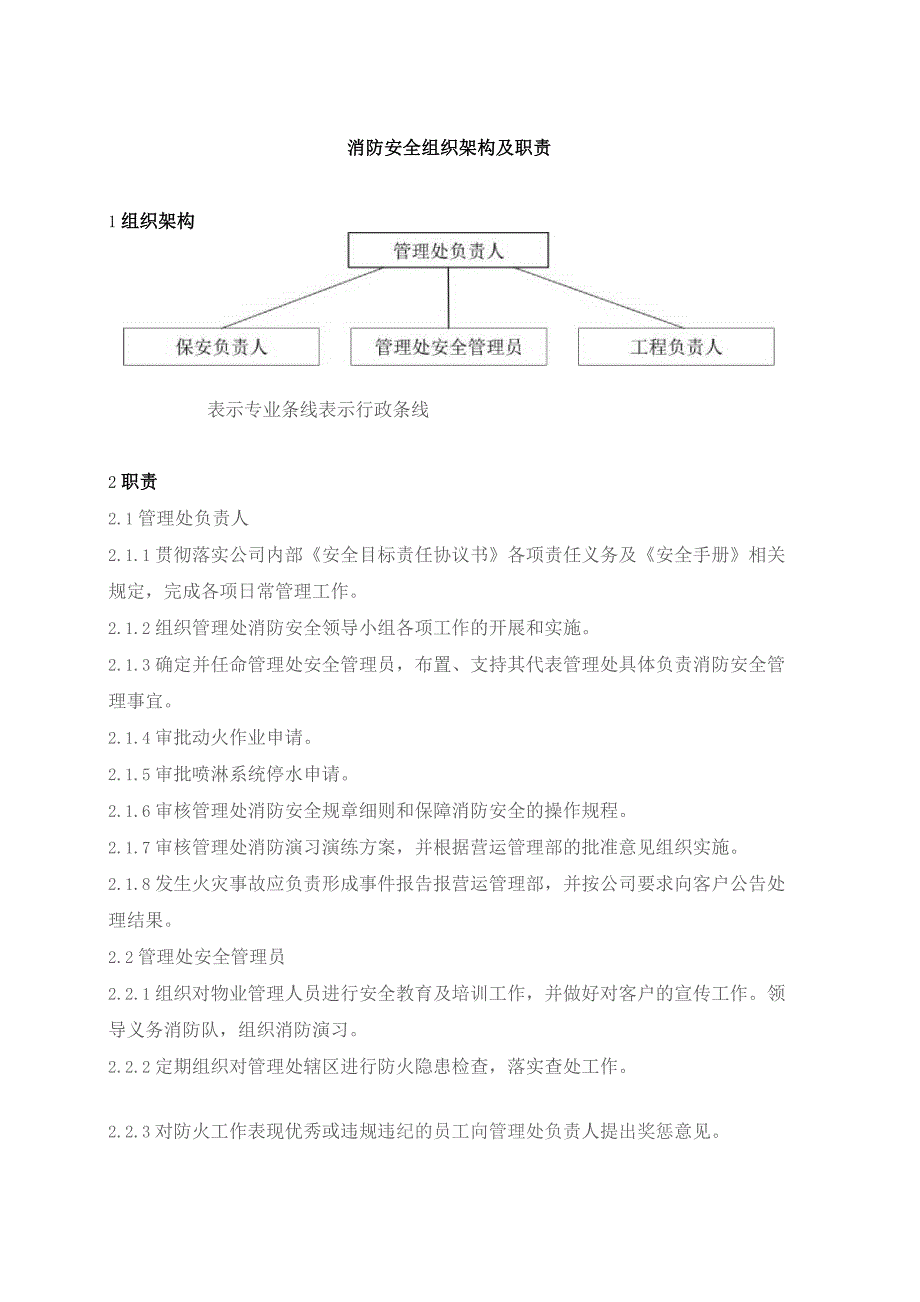 物业管理处（中心）消防安全作业手册（包括相关表格）.docx_第2页