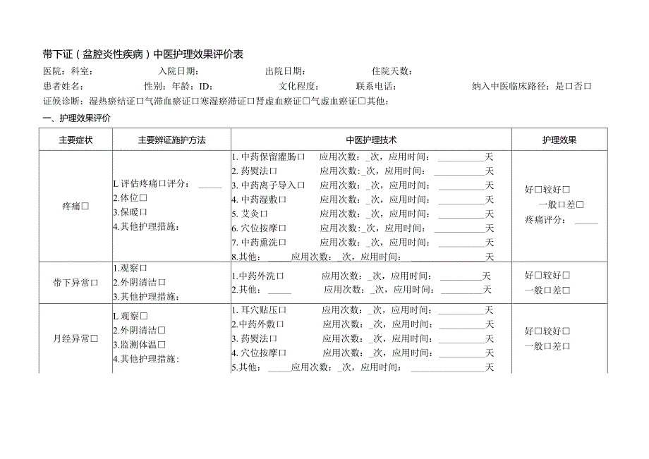 带下证（盆腔炎性疾病）中医护理方案.docx_第3页