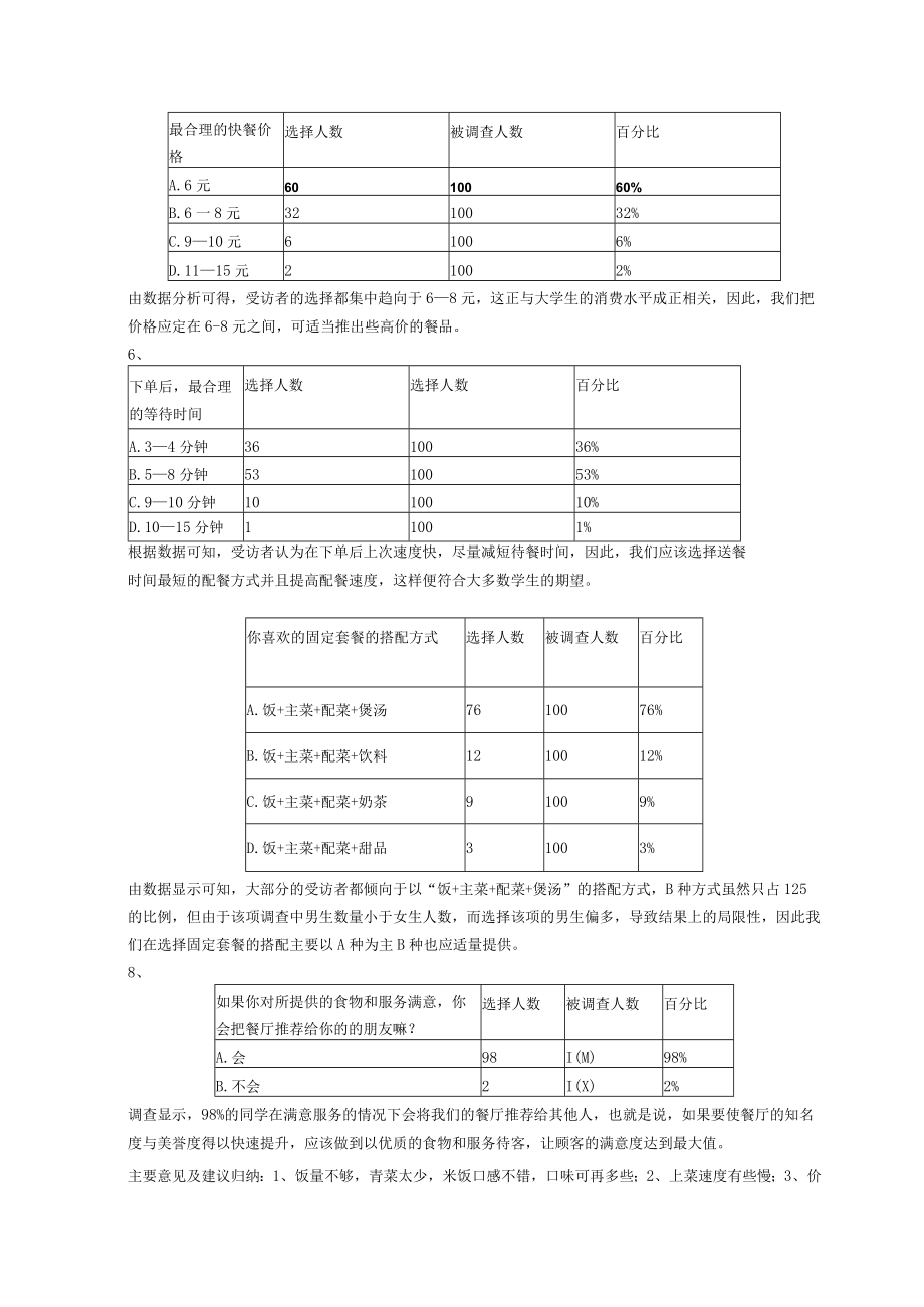 100.餐饮市场调查报告.docx_第3页