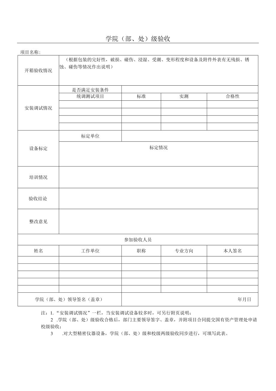 XX工程大学货物类验收报告单.docx_第2页