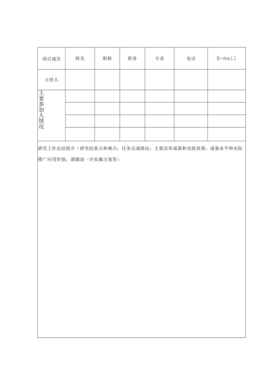 XX职业技术学院教改立项研究课题结题报告书.docx_第2页