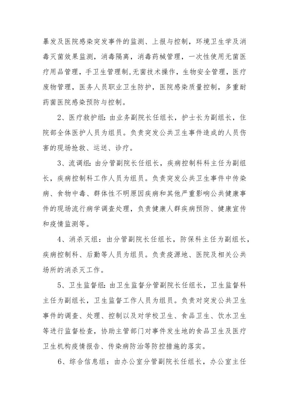 医院传染病及突发公共卫生事件应急预案.docx_第3页