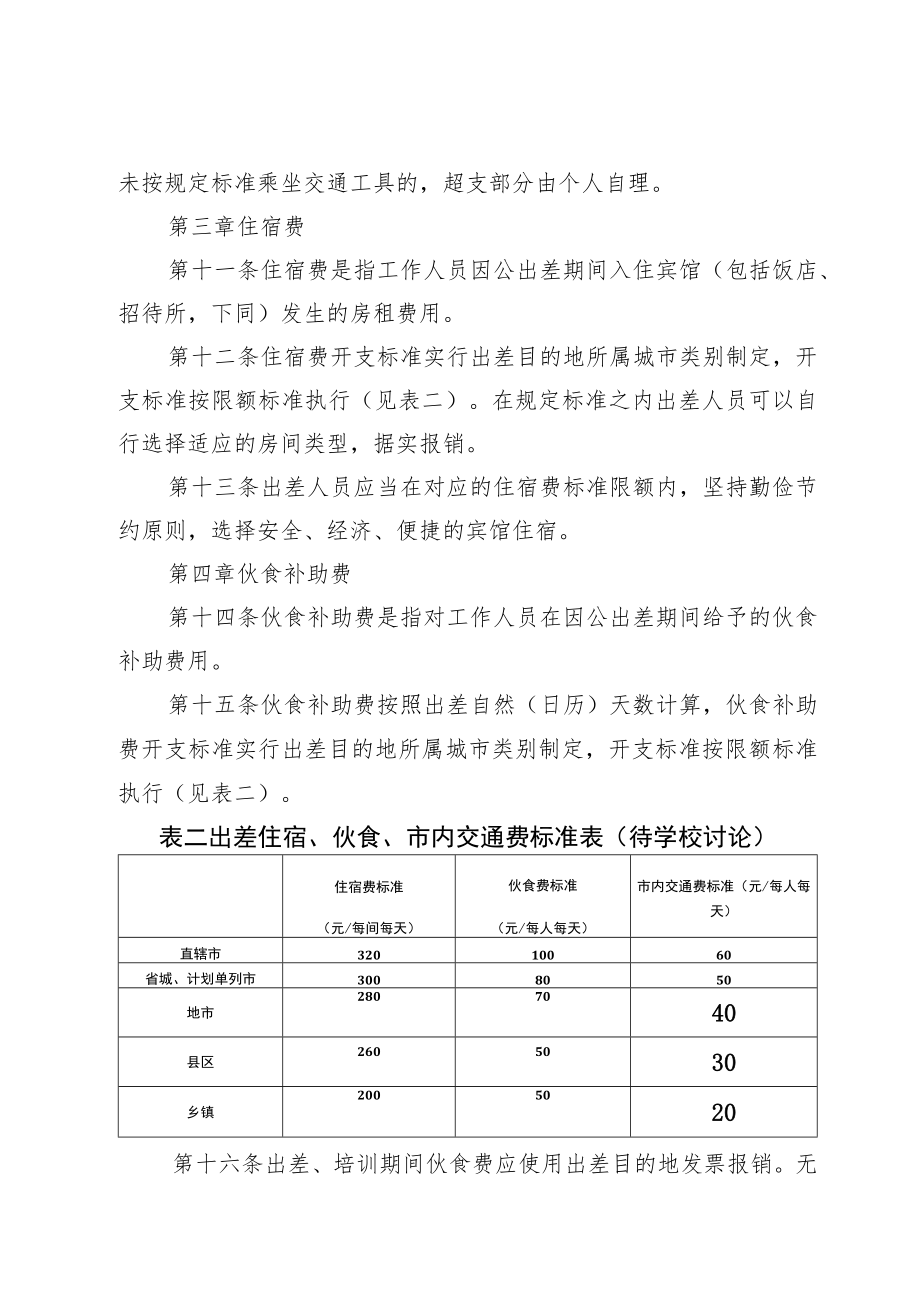 XX学校差旅费管理办法.docx_第3页