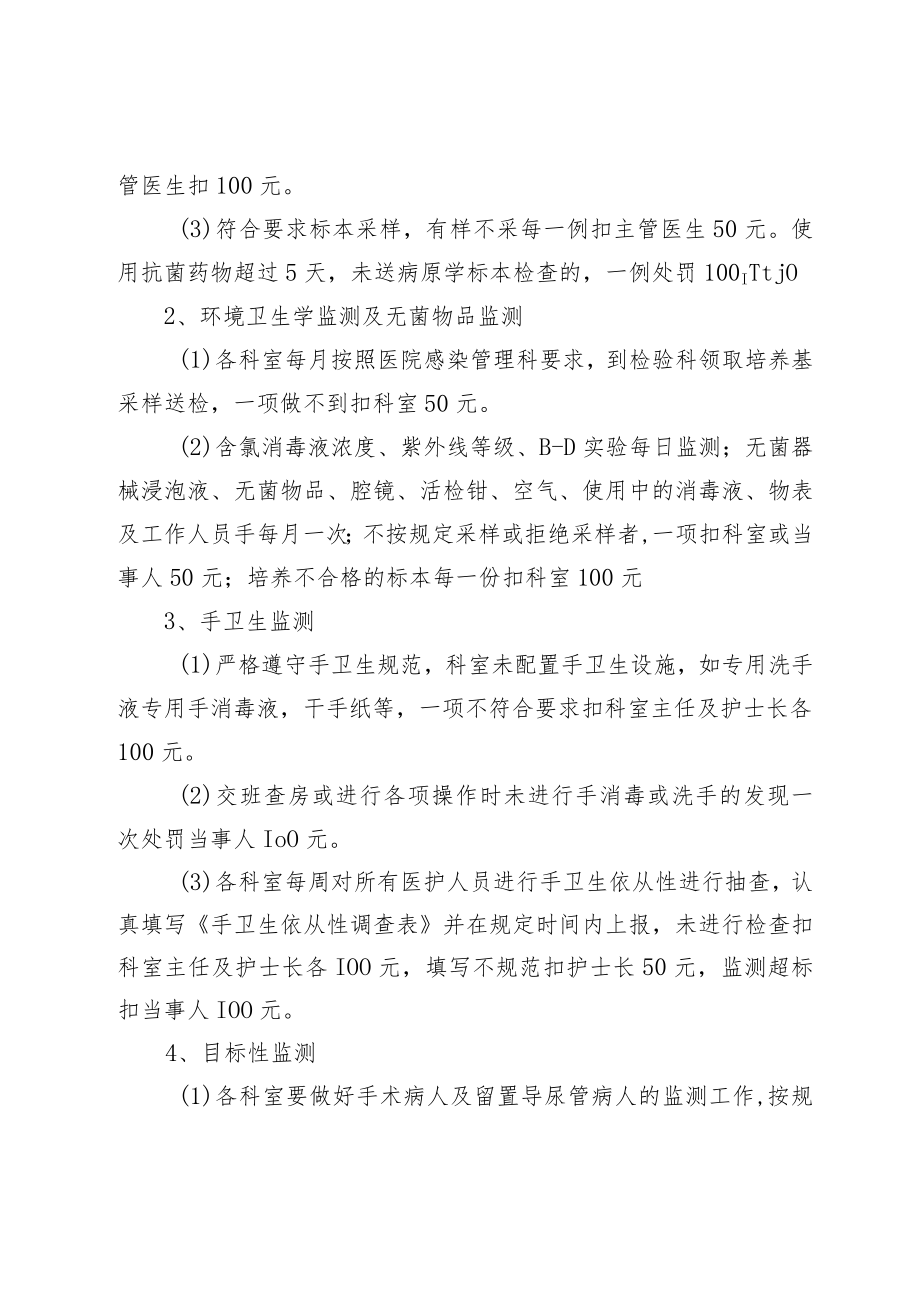 2023年医院感染监测管理奖罚制度.docx_第2页