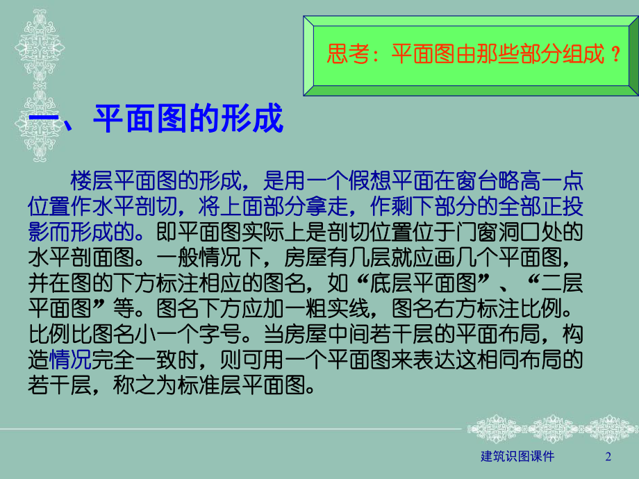 建筑平面图的识读.ppt_第2页