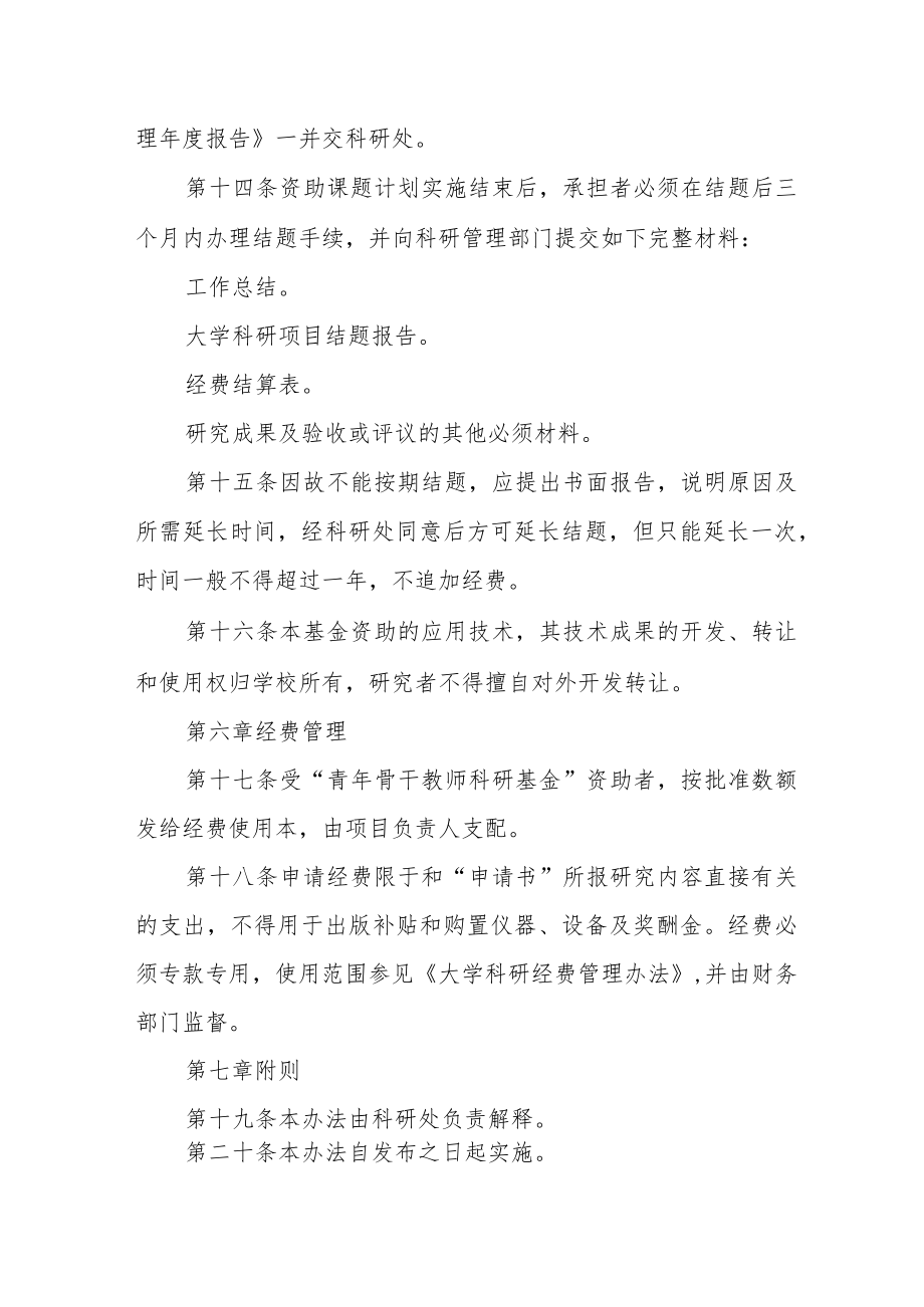 大学青年骨干教师科研基金管理办法（试行）.docx_第3页