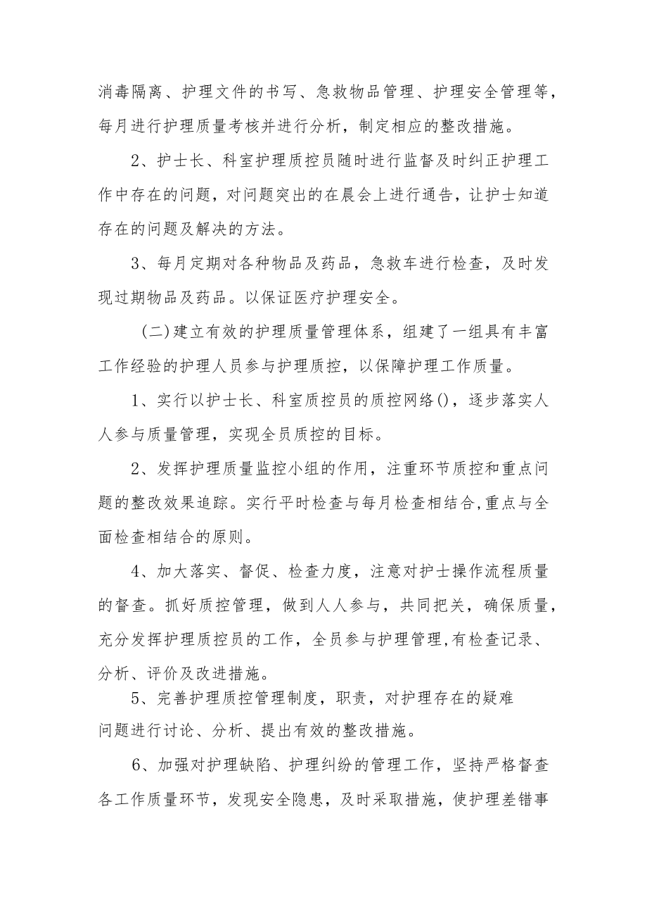 医院内科护理质控年度工作计划.docx_第2页