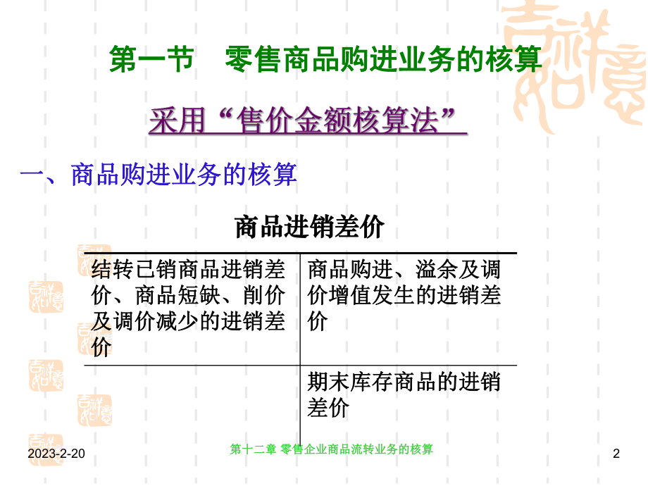 第十二章零售企业会计—成教.ppt_第2页