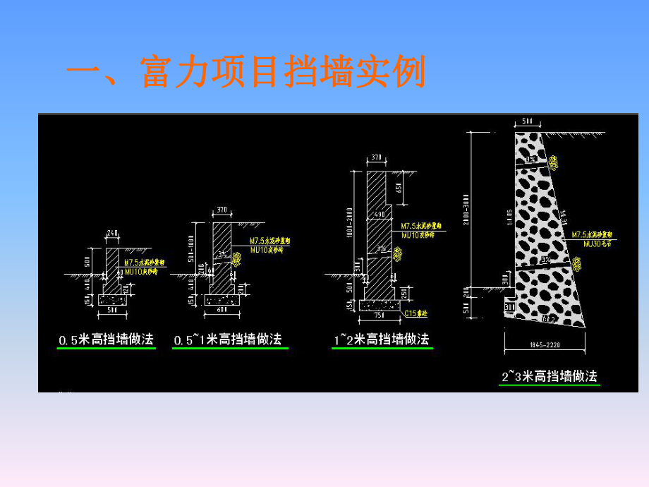 重力式挡土墙设计与构造.ppt_第2页