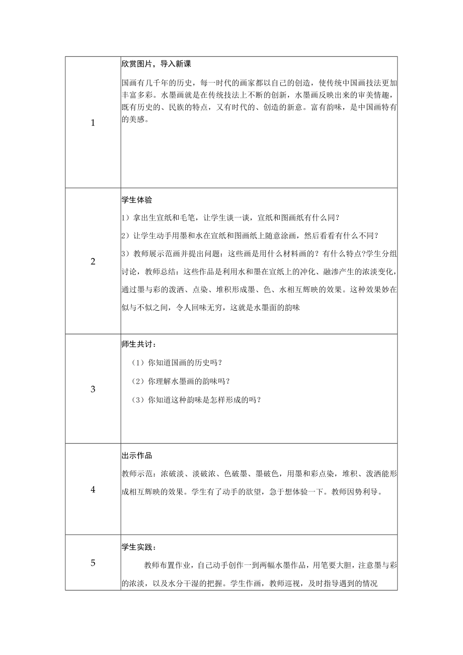 初识 中国水墨画 教学设计.docx_第2页