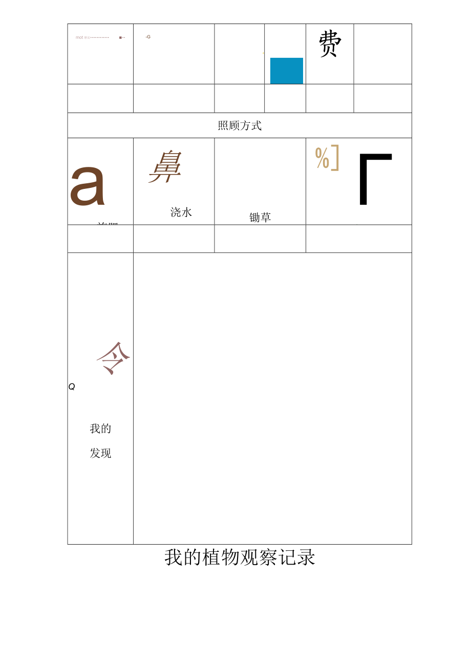 植物观察记录.docx_第2页