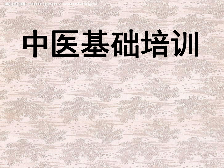 中医培训课件.ppt_第1页