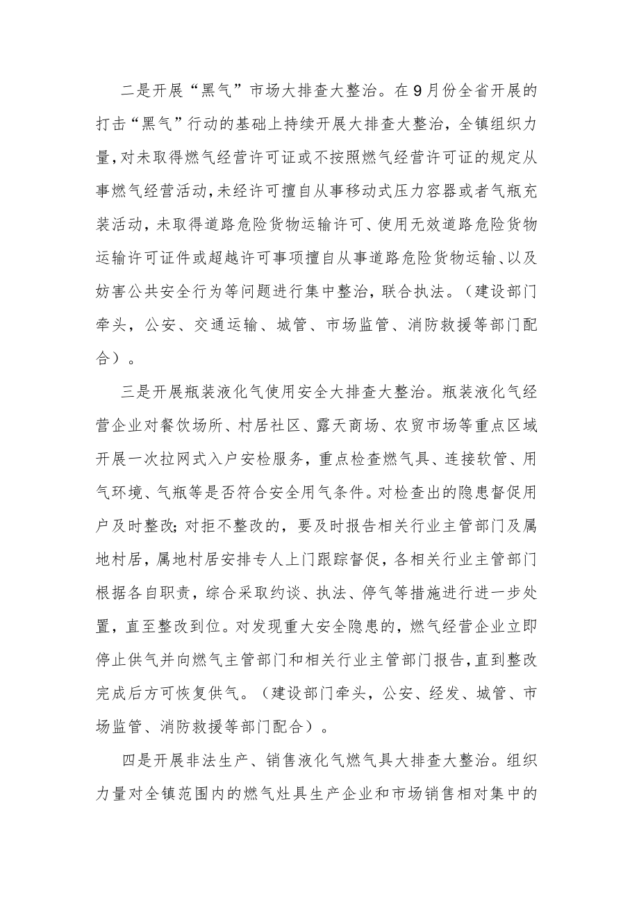 XX镇2023年瓶装液化气安全专项整治工作方案参考范文.docx_第2页