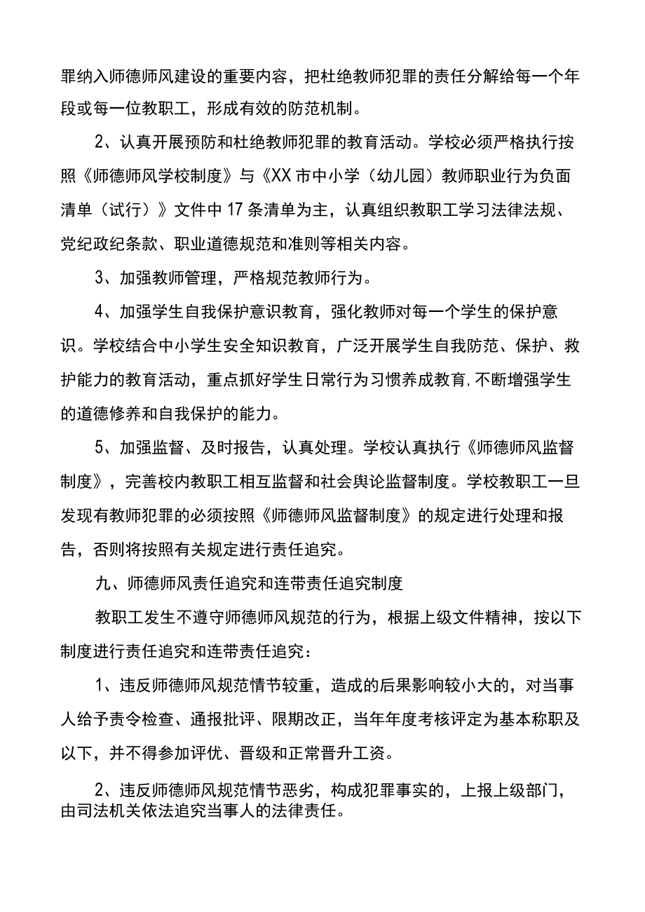 XX中学师德师风建设监督制度.docx_第3页