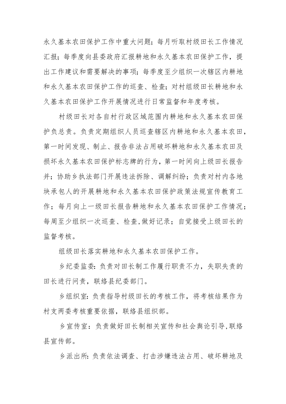 严格耕地保护全面推行田长制的实施方案.docx_第3页