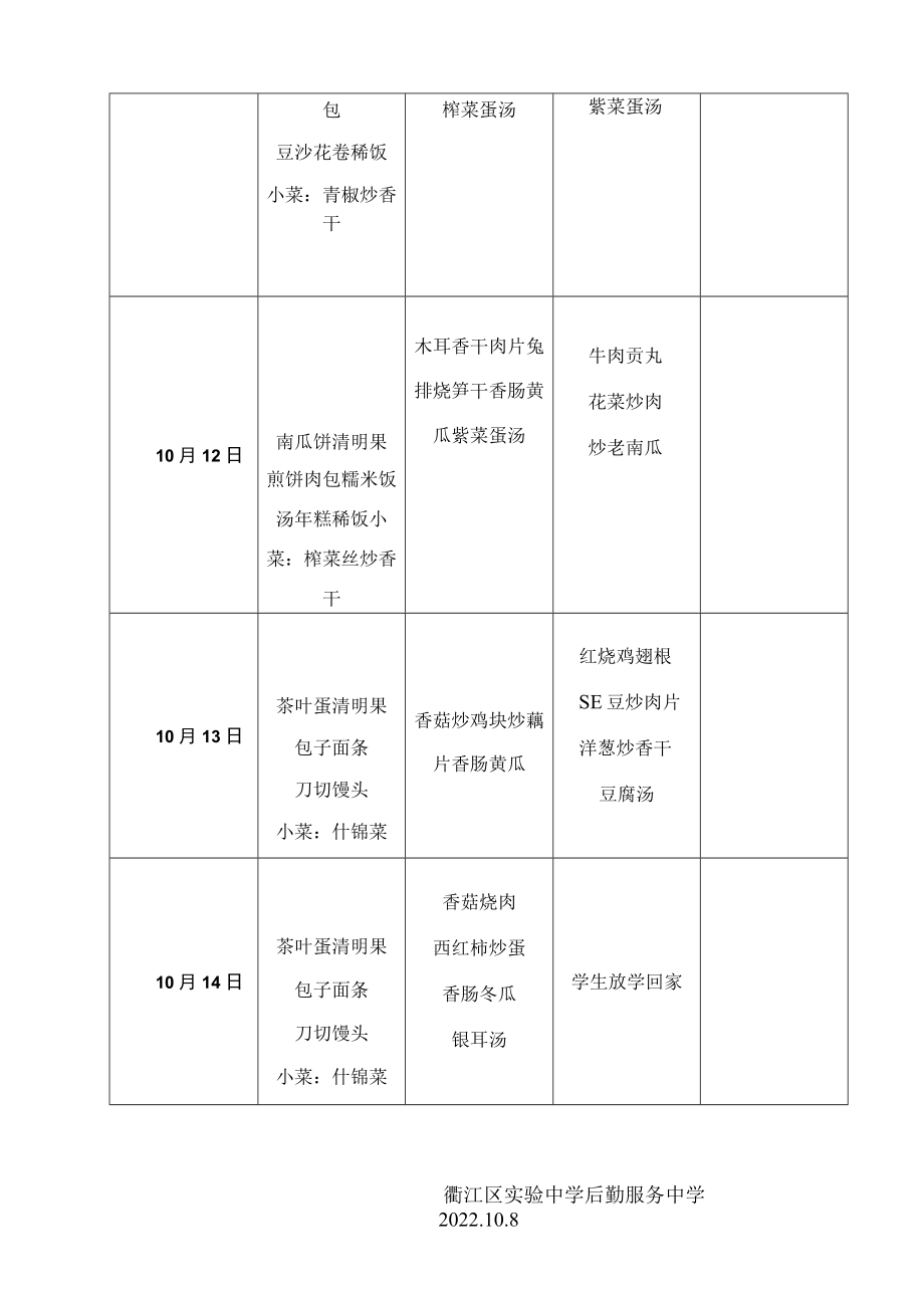 衢江区实验中学一周菜单.docx_第2页