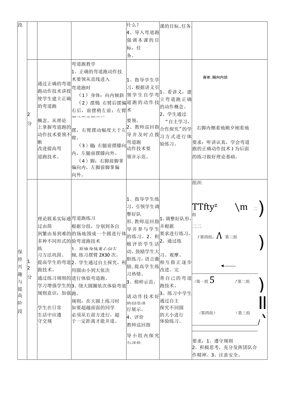 弯道跑教案.docx_第2页