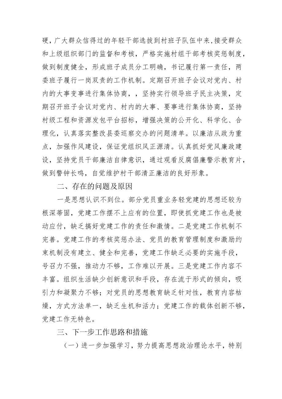 村党总支书记抓党建工作述职报告.docx_第3页