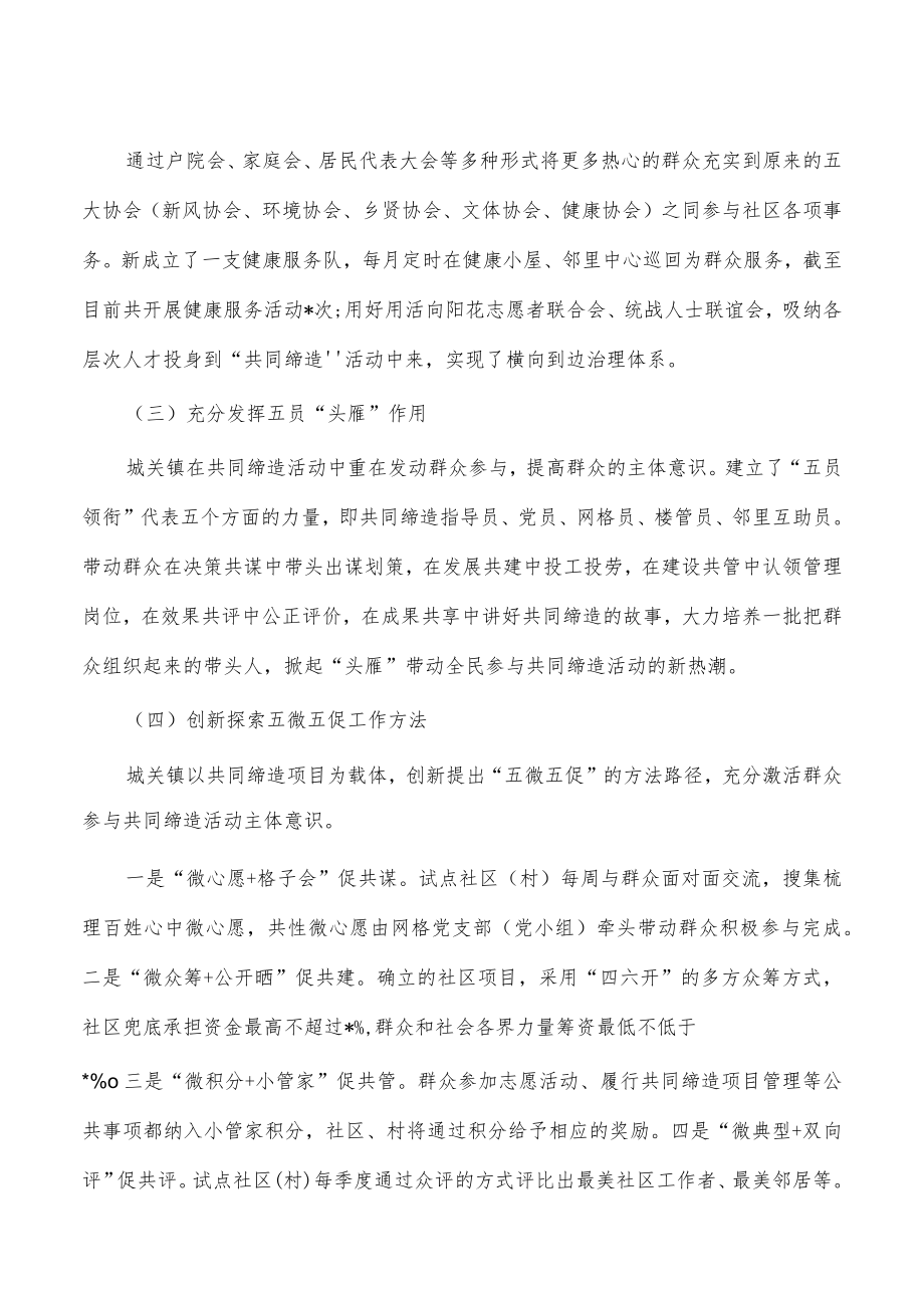 乡镇共同缔造活动经验交流.docx_第2页