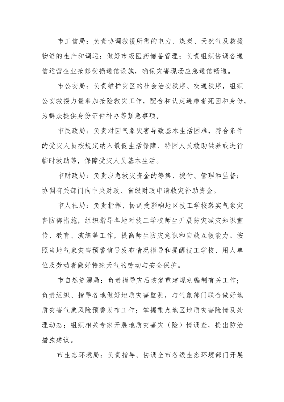 市气象灾害应急指挥部成员单位职责.docx_第2页