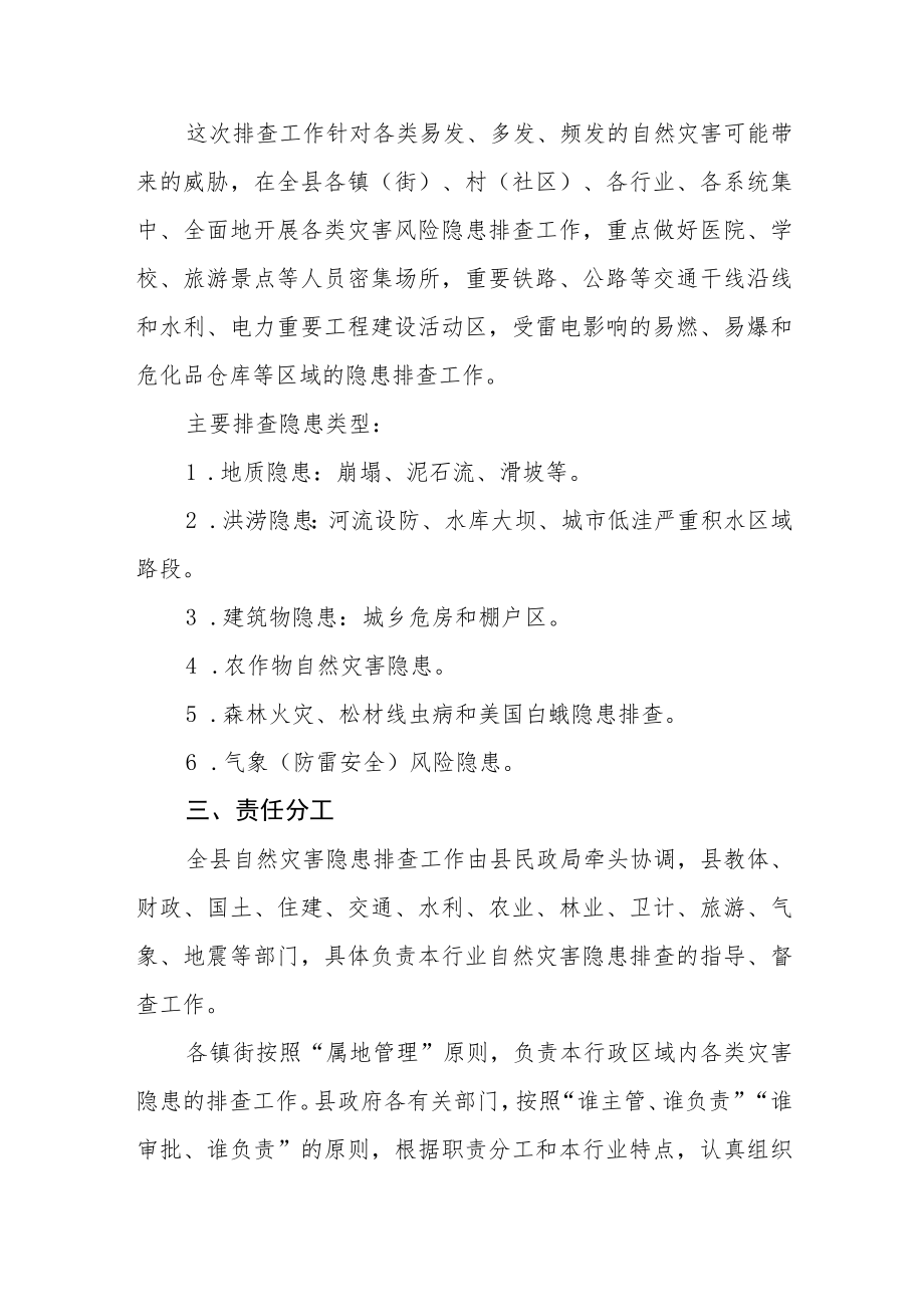 自然灾害隐患排查工作方案.docx_第2页