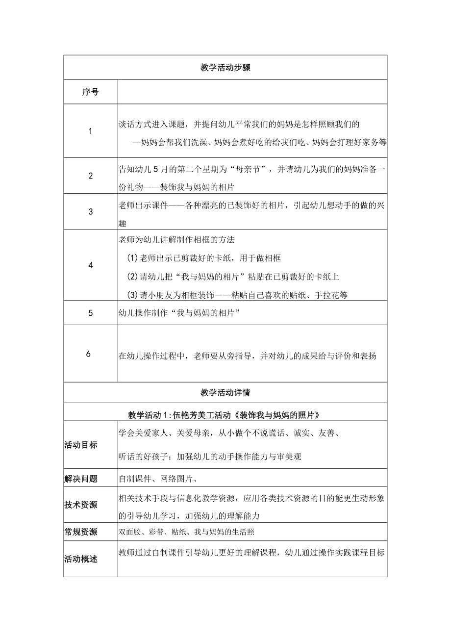 装饰我与妈妈的相片》 教学设计.docx_第2页