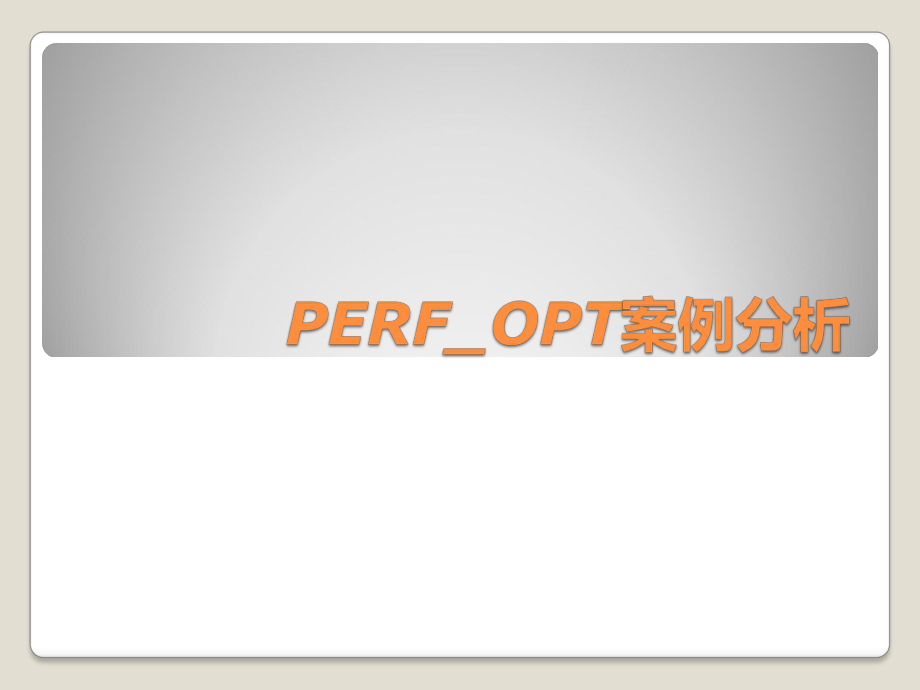 PERFOPT案例分析.ppt_第1页