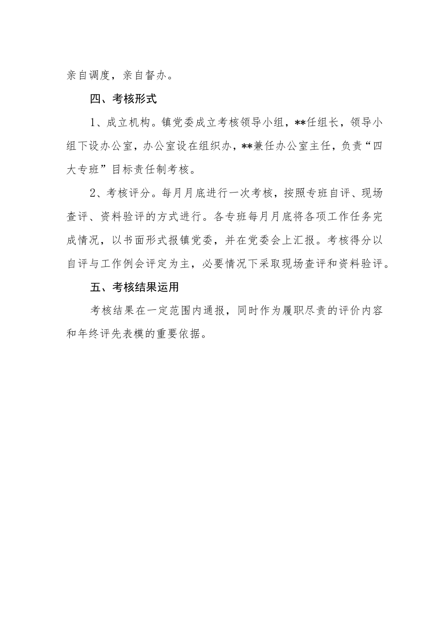 乡镇“四大专班”目标责任制考核办法.docx_第2页