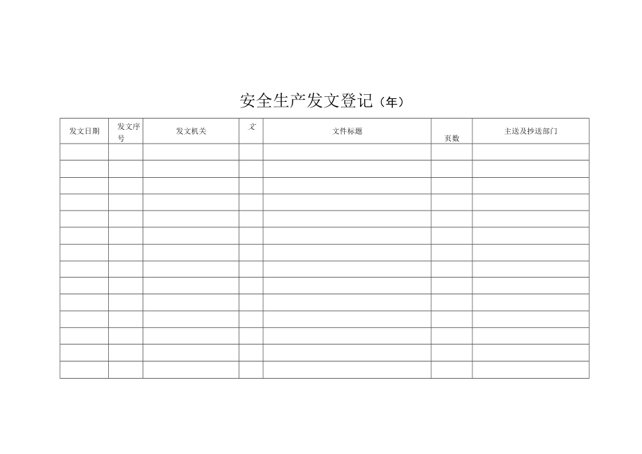 安全生产管理工作文件、会议台账模板.docx_第3页