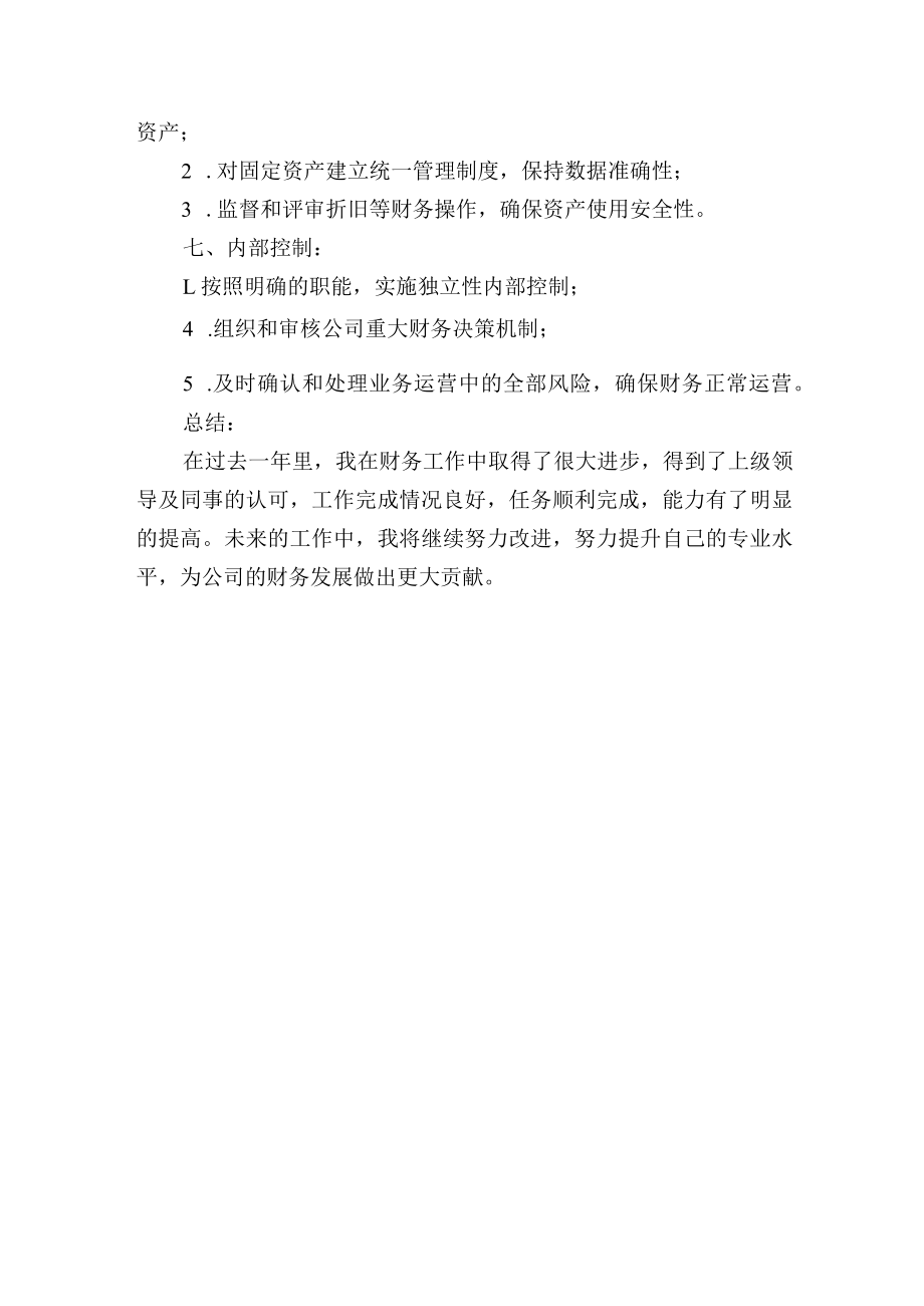 公司财务会计个人工作总结.docx_第2页