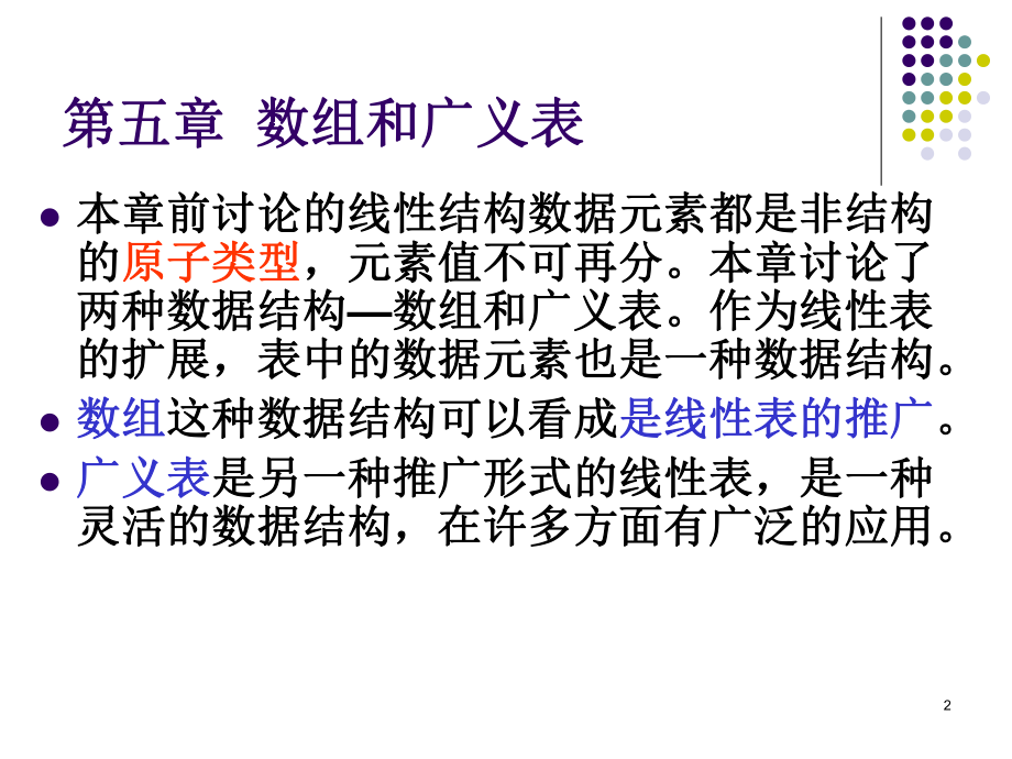 数据结构数组与广义表.ppt_第2页