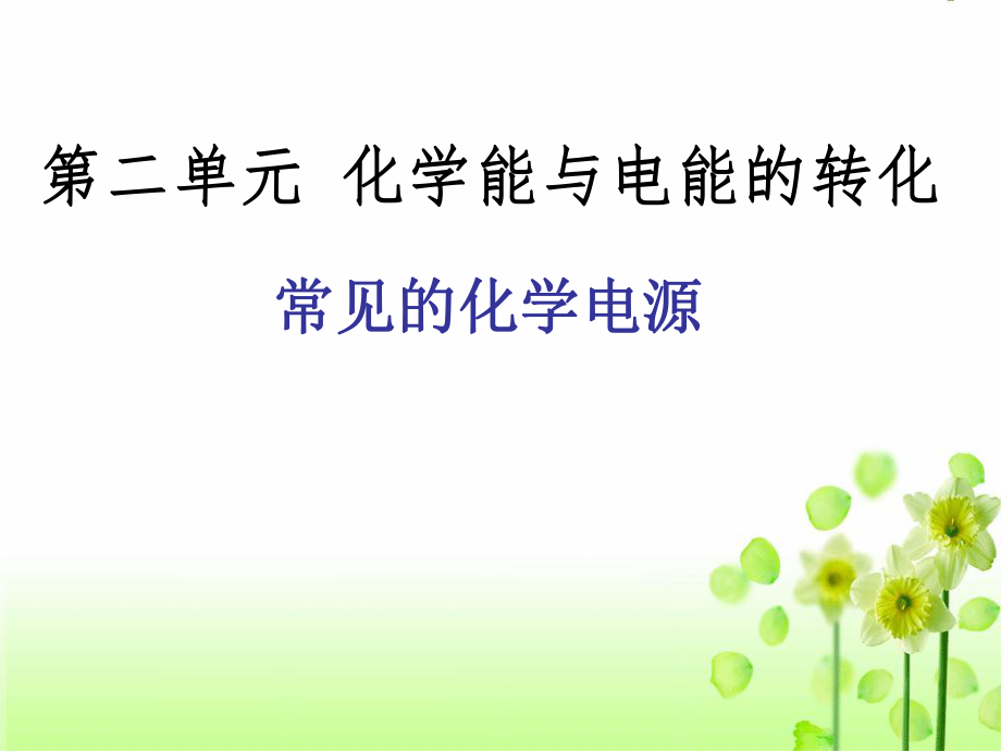 常见的化学电源.ppt_第1页