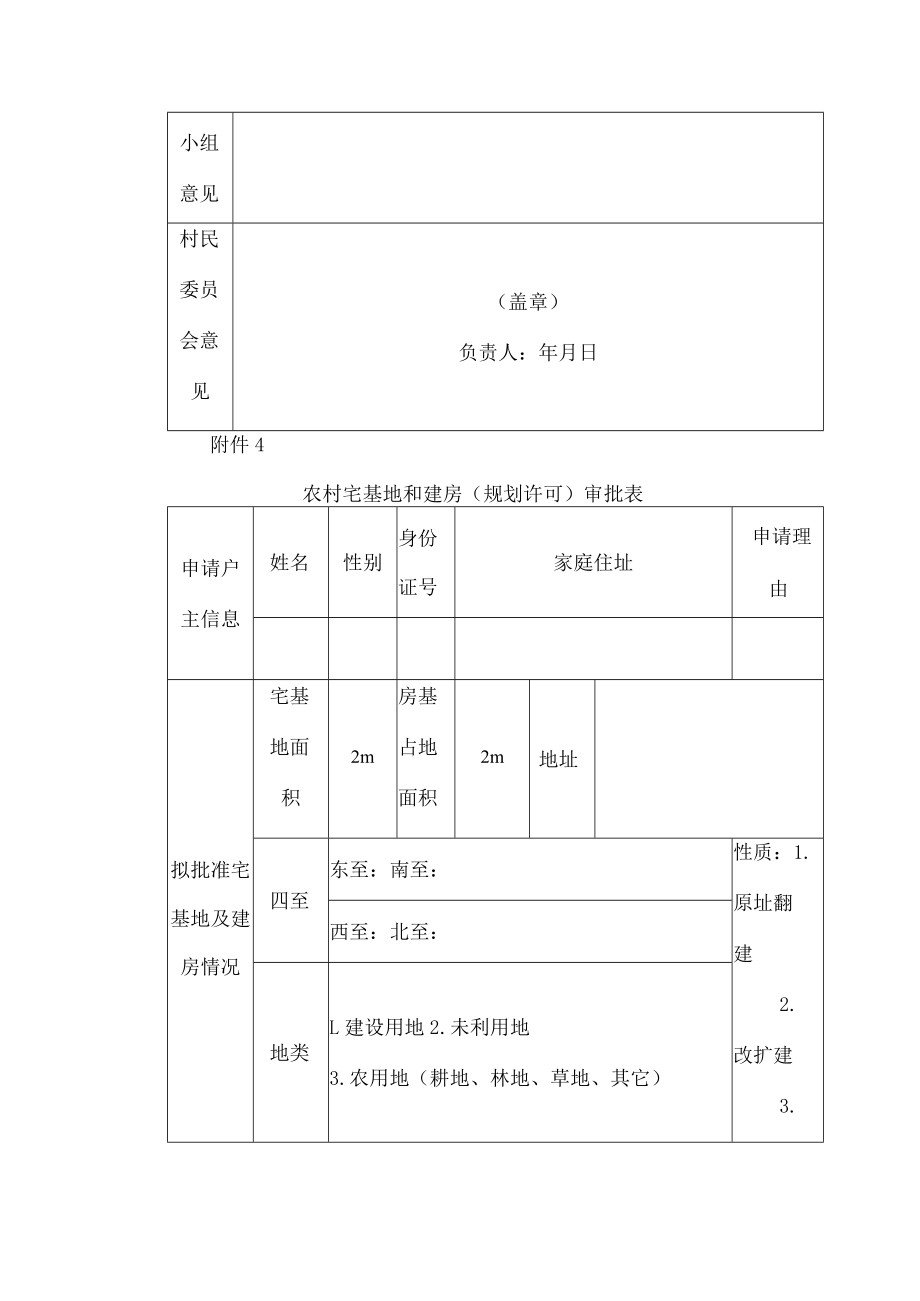 农村宅基地和建房（规划许可）申请表.docx_第3页