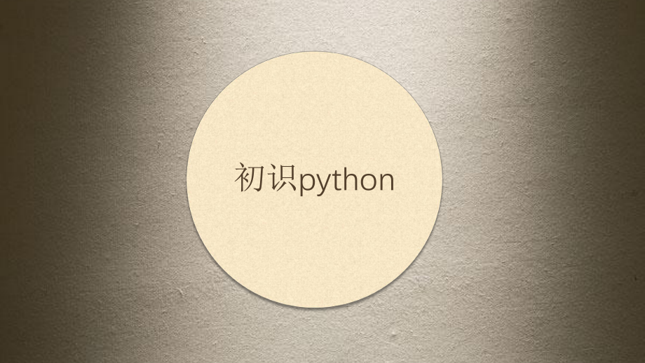 初中信息技术初识python课件.ppt_第1页