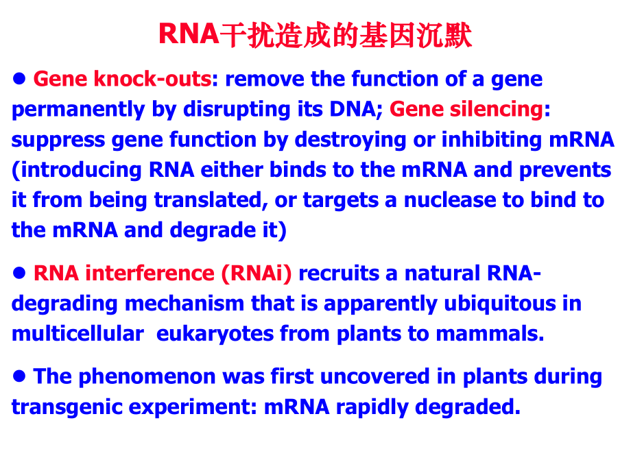 发育生物学——microRNA.ppt_第2页