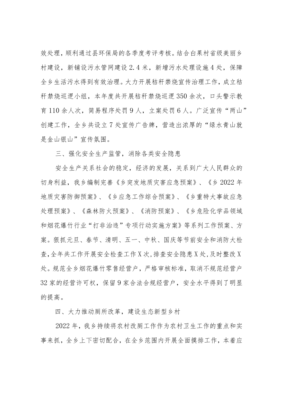 XX乡2022年综合行政执法大队工作总结.docx_第2页