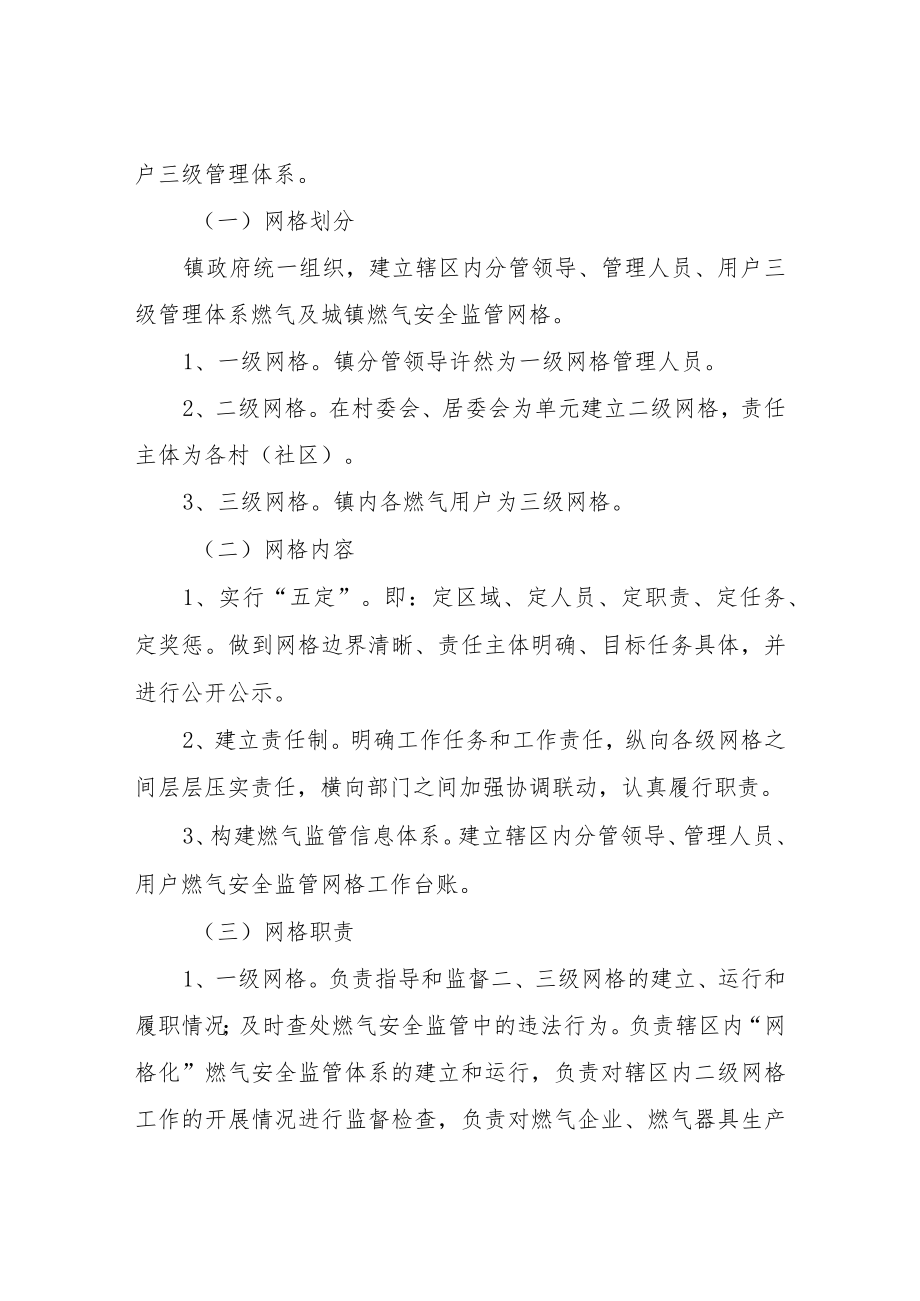 XX镇燃气安全三级责任监管体系实施方案.docx_第2页