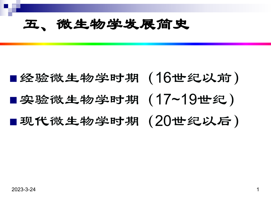 微生物的发展简史.ppt_第1页