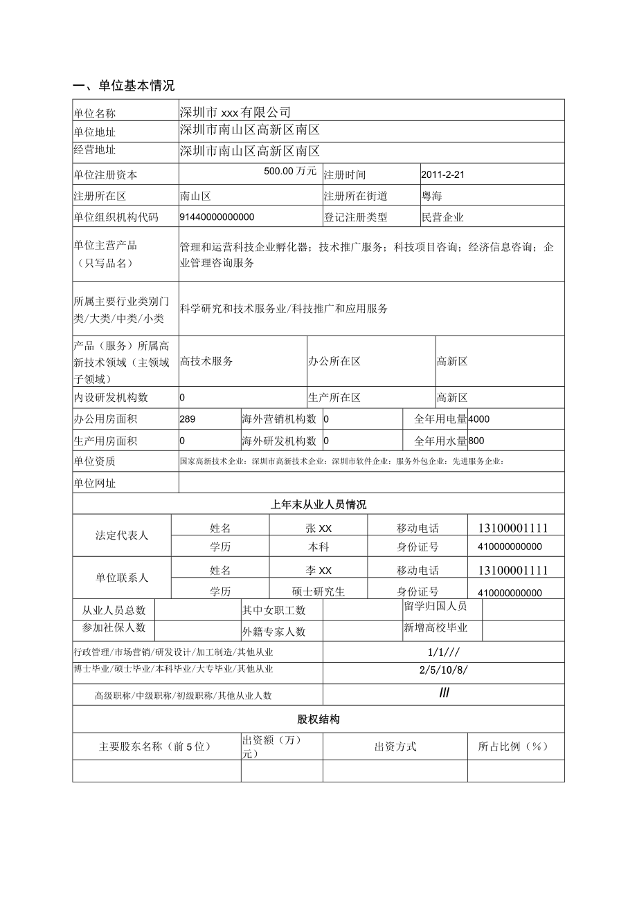 （示例）20XX年度深圳市中央引导地方科技发展资金专项资助计划实验室项目申请书.docx_第3页