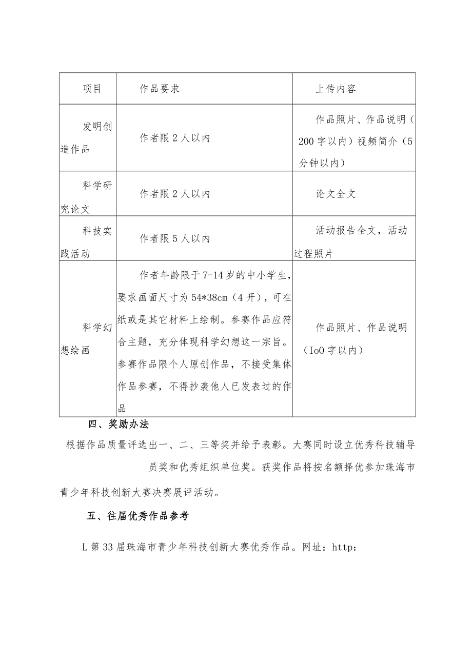 2021年第十届斗门区青少年科技创新大赛活动方案.docx_第2页