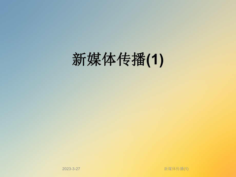 新媒体传播.ppt_第1页