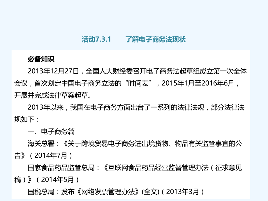 熟悉电子商务法律法规.ppt_第3页