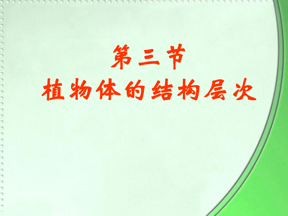 植物体的结构层次.ppt_第1页