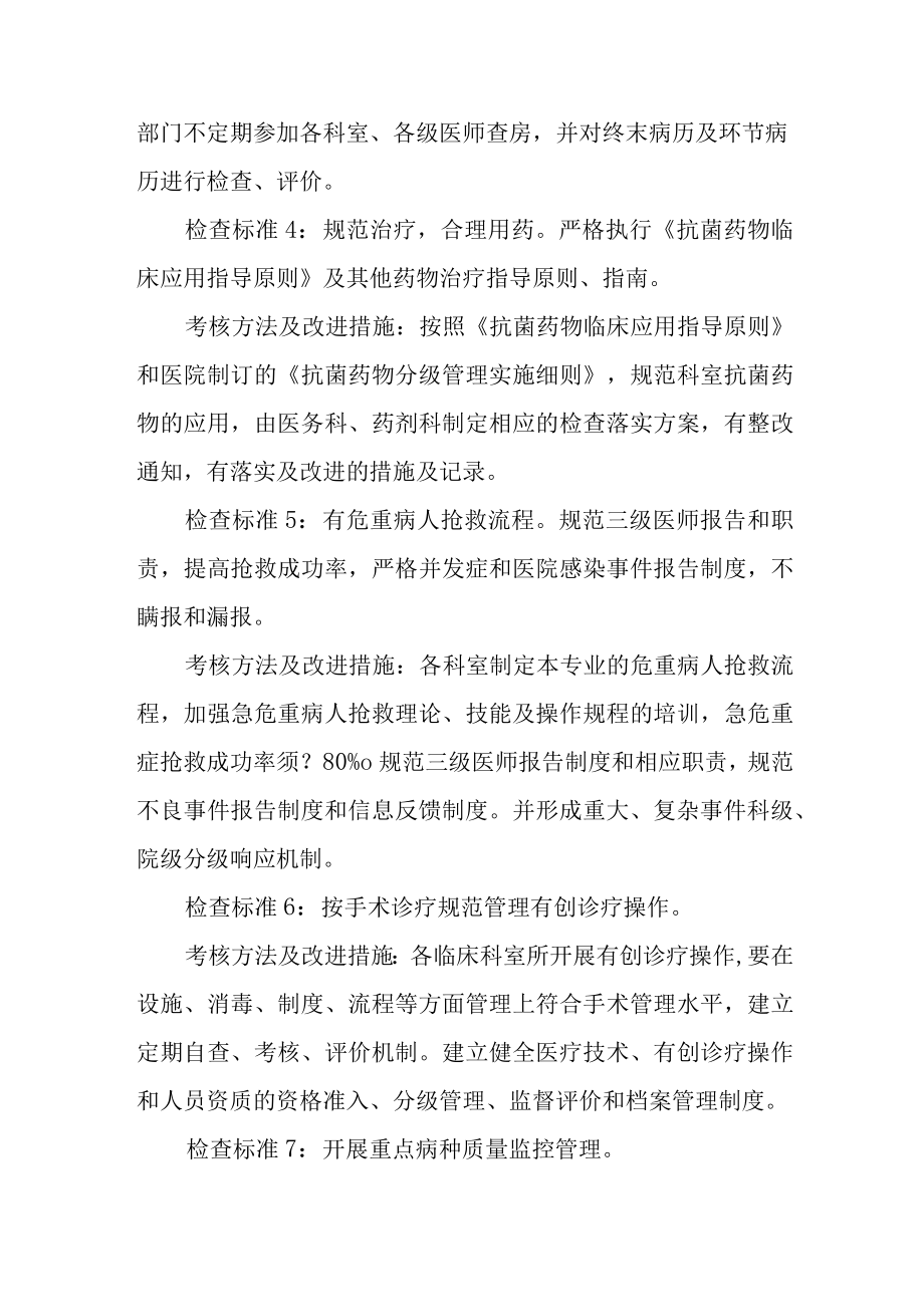 医院非手术科室医疗质量安全管理与持续改进方案.docx_第2页